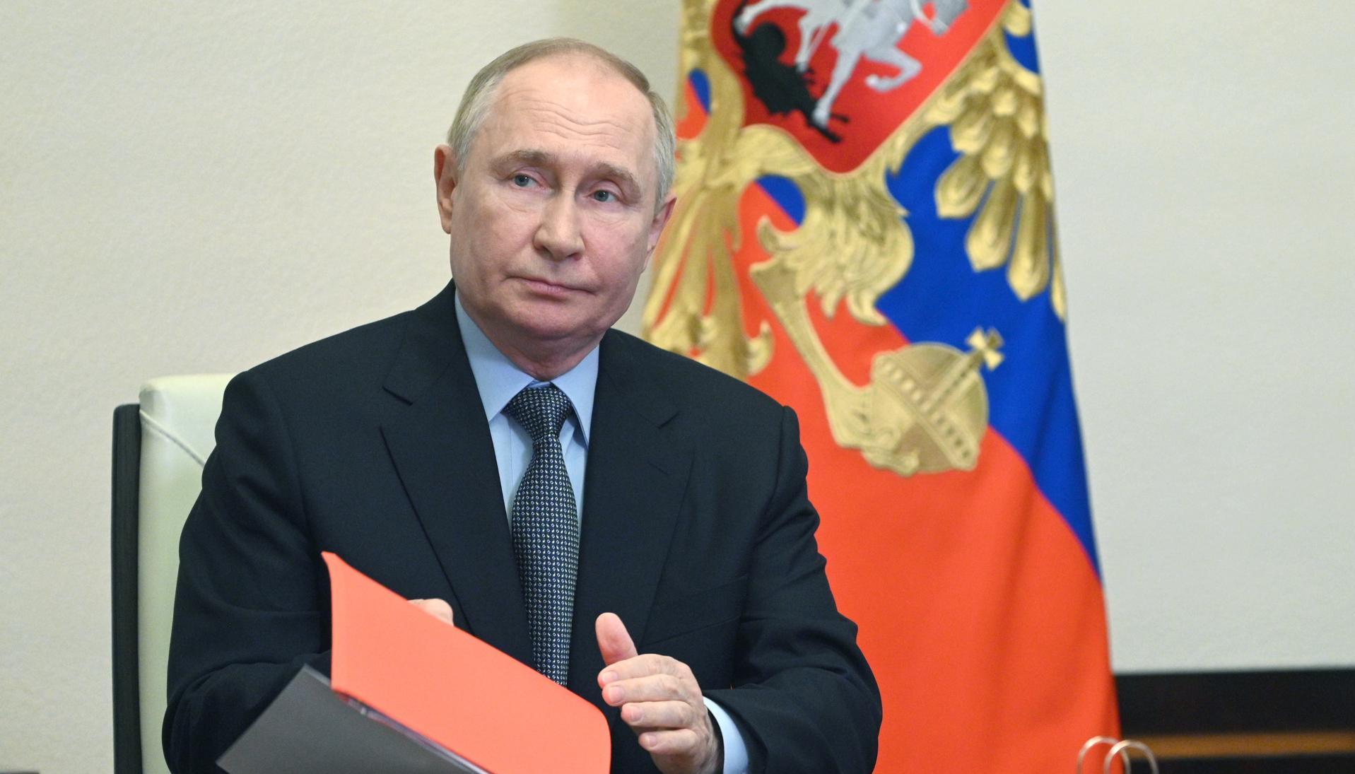 Vladímir Putin, Presidente de Rusia.