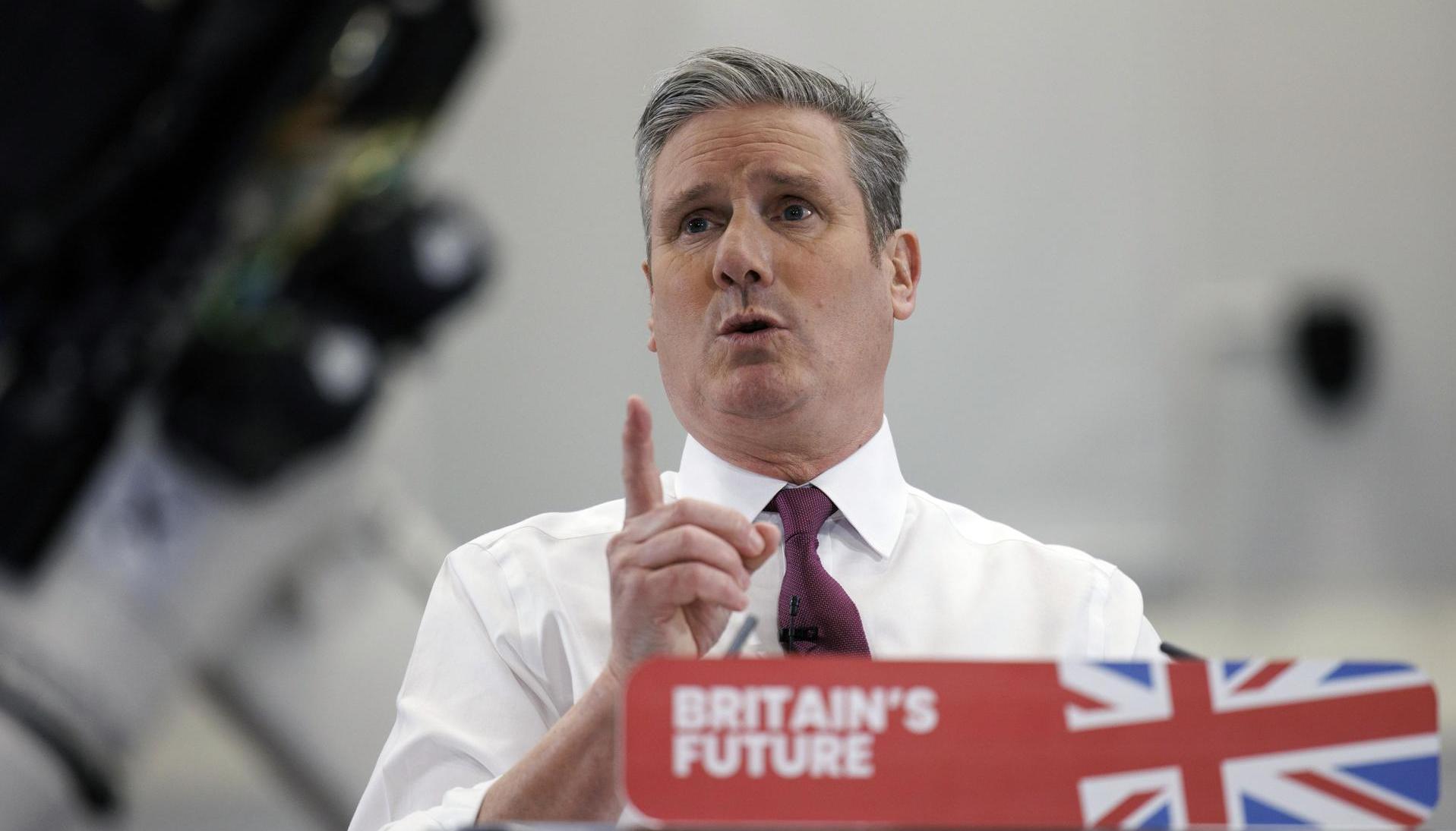 El líder del Partido Laborista británico, Keir Starmer.