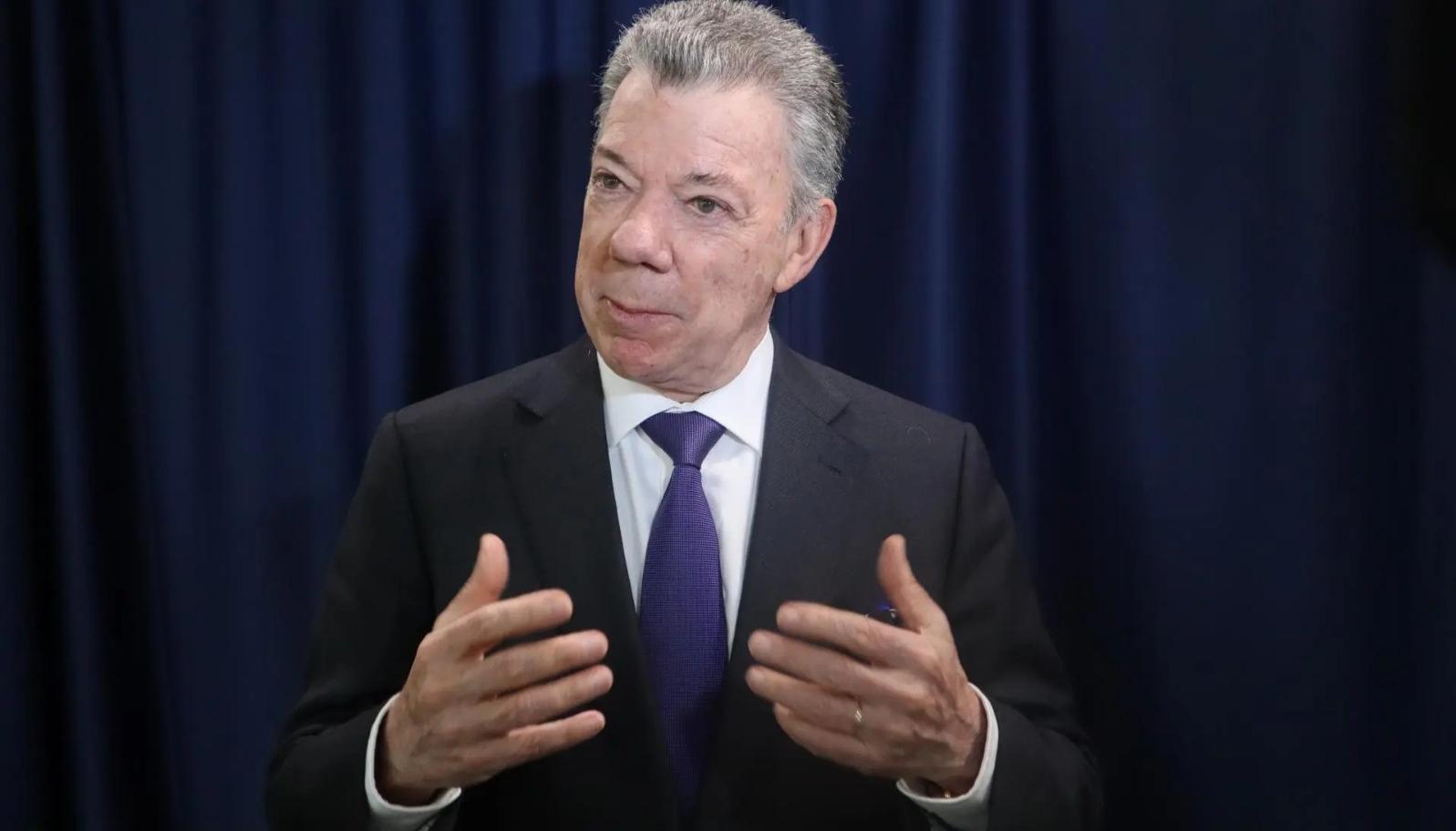 El expresidente de Colombia, Juan Manuel Santos.