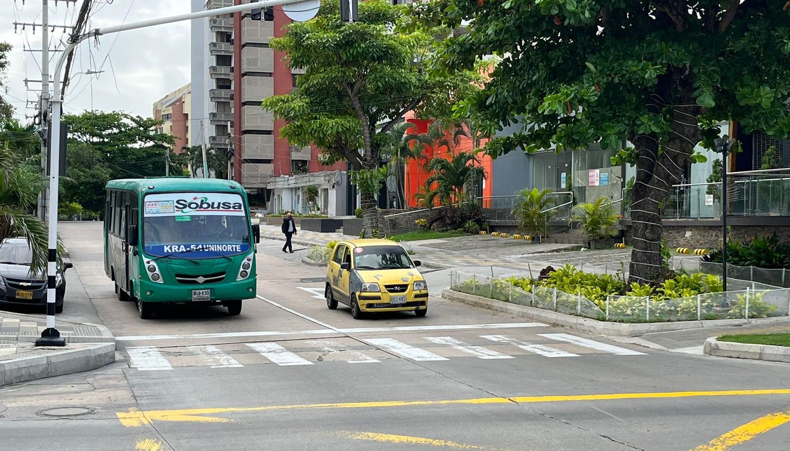 Transporte público de la ciudad.