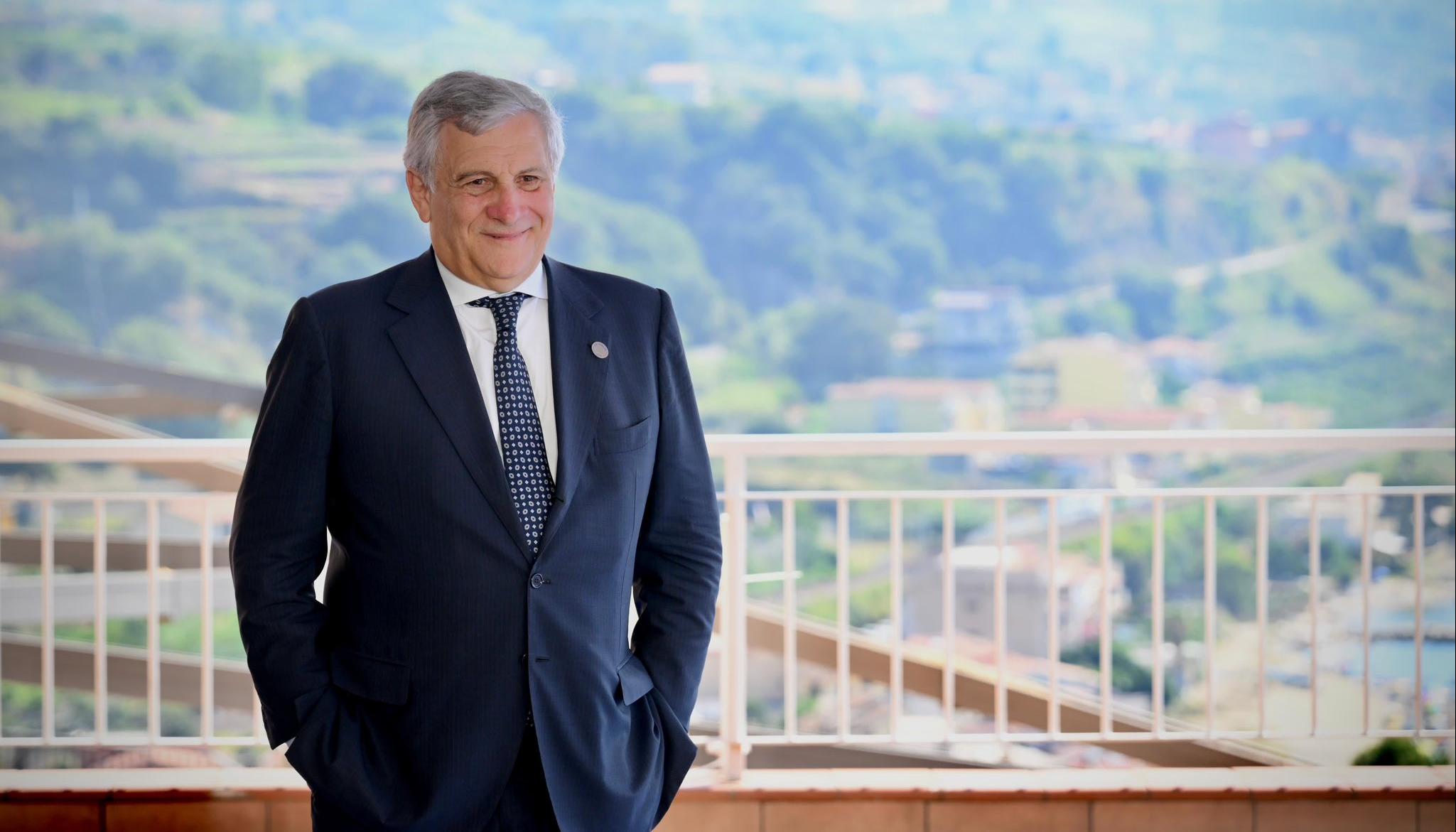 El vicepresidente del Gobierno italiano y ministro de Exteriores, Antonio Tajani.