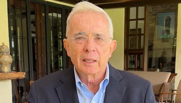 El expresidente Álvaro Uribe Vélez.