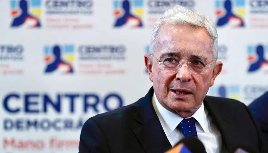 El expresidente Álvaro Uribe Vélez.