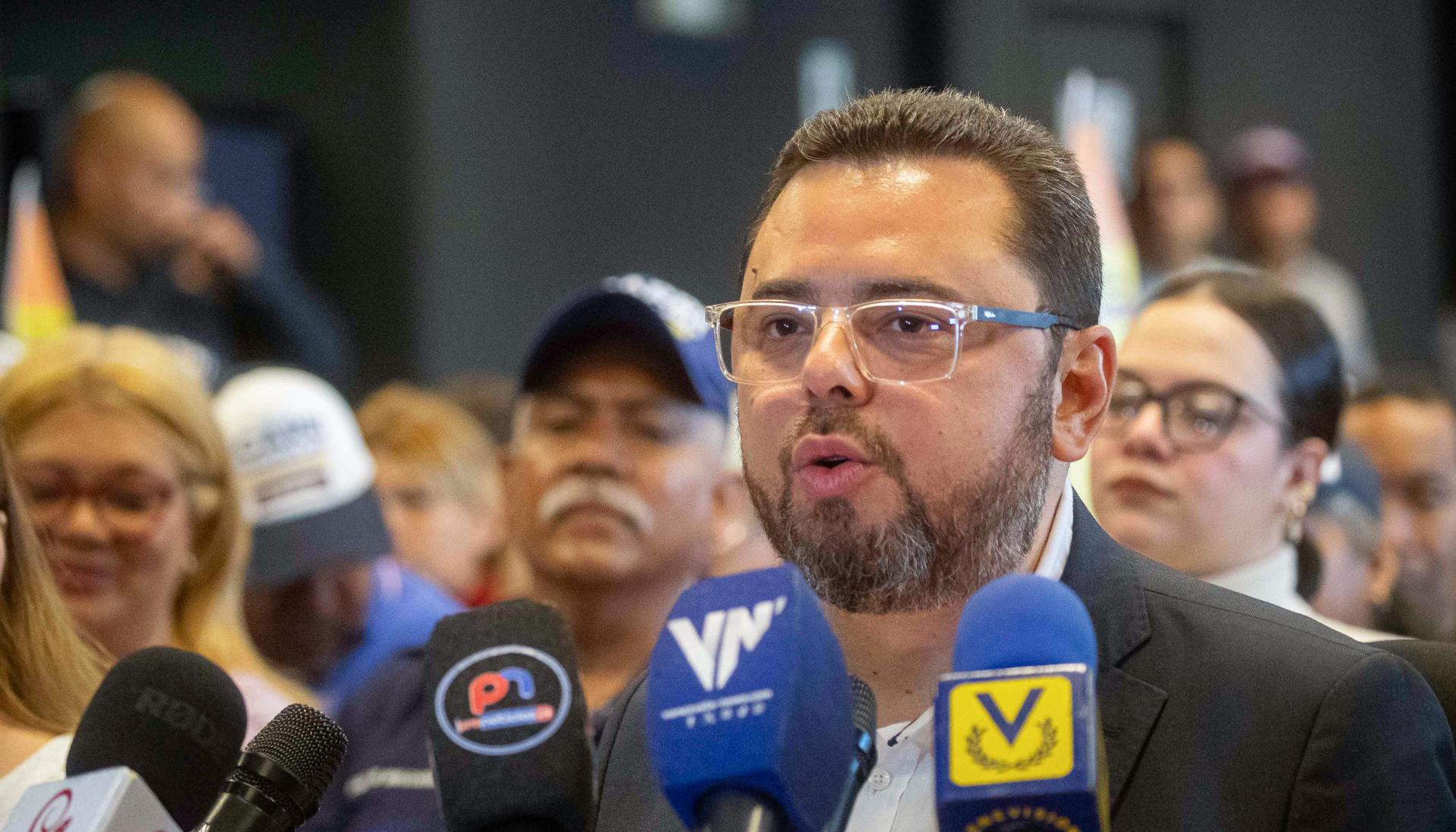 El candidato presidencial Antonio Ecarri. 