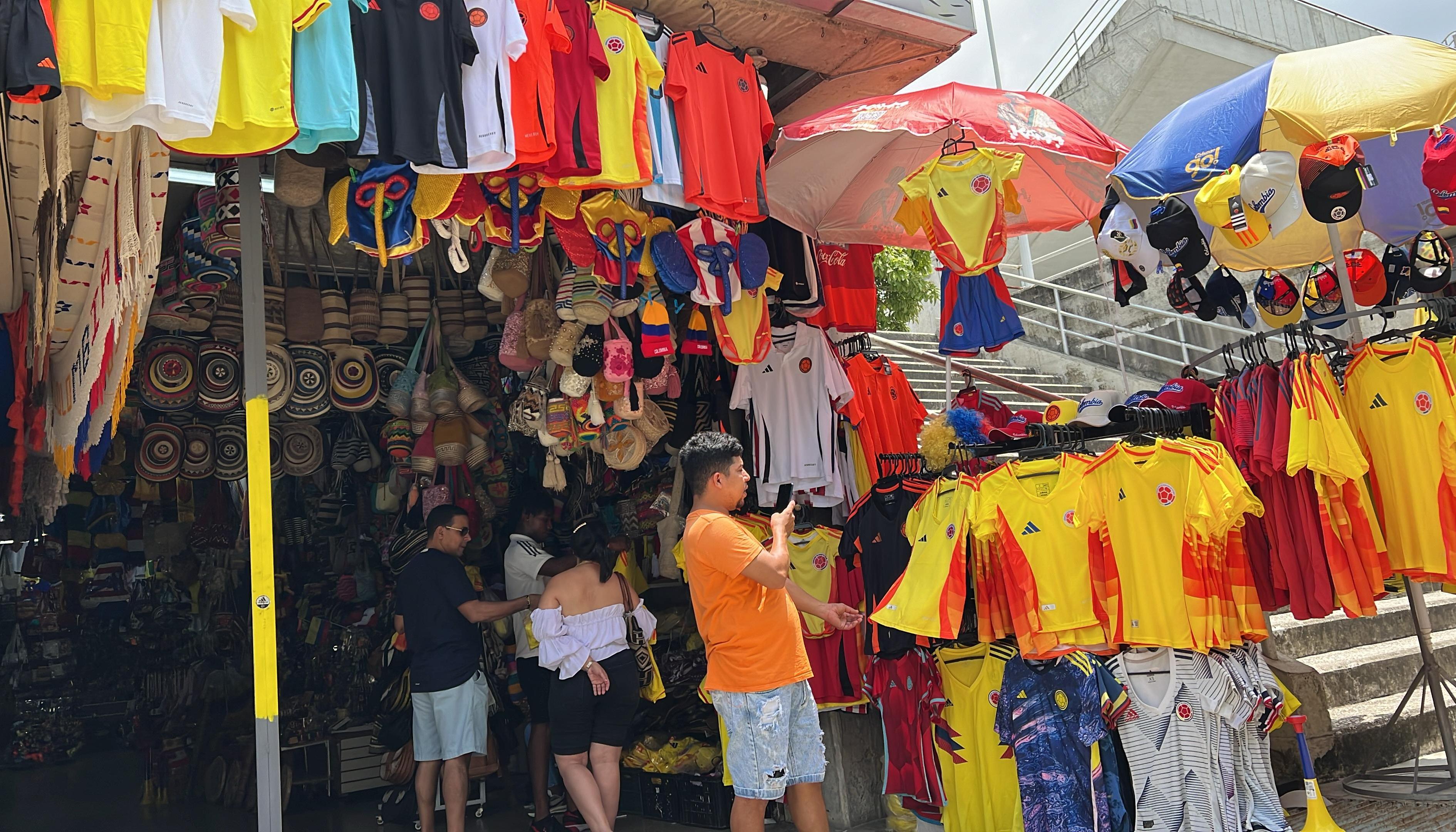 Comercio en la calle 72.
