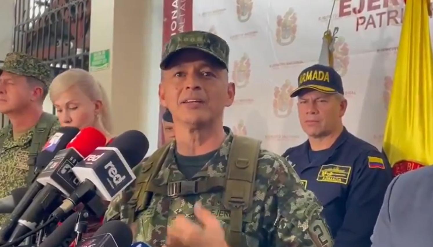 General Erick Rodríguez.