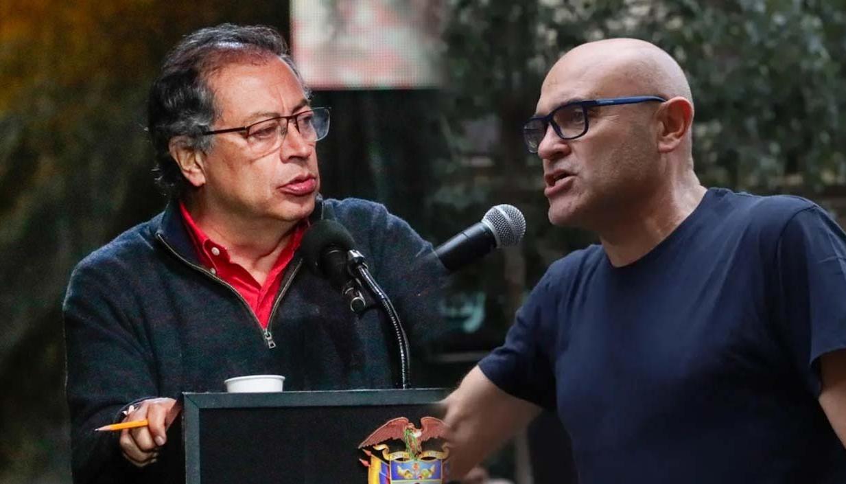 Gustavo Petro y Xavier Vendrell.