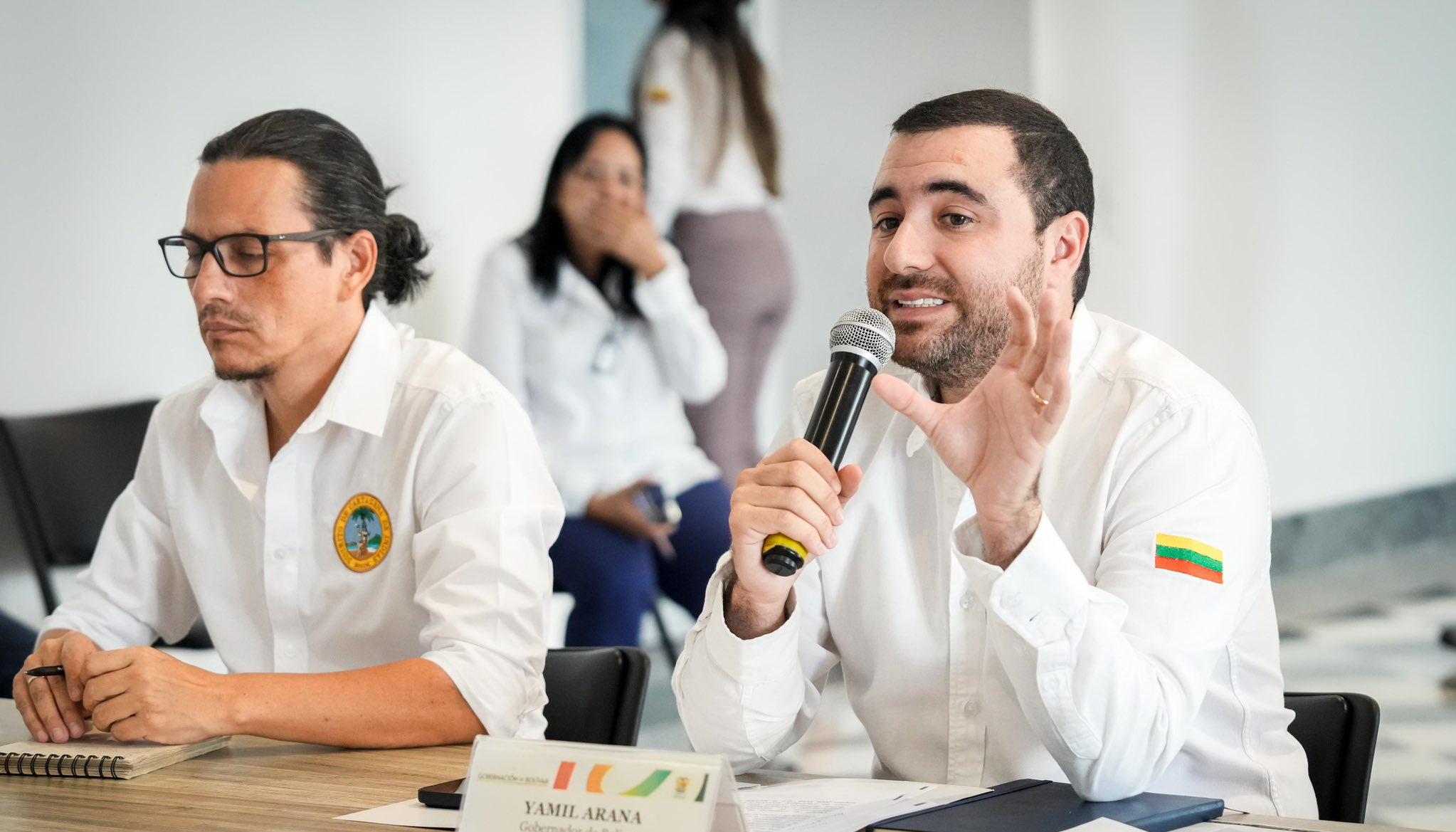 Yamil Arana, gobernador de Bolívar.
