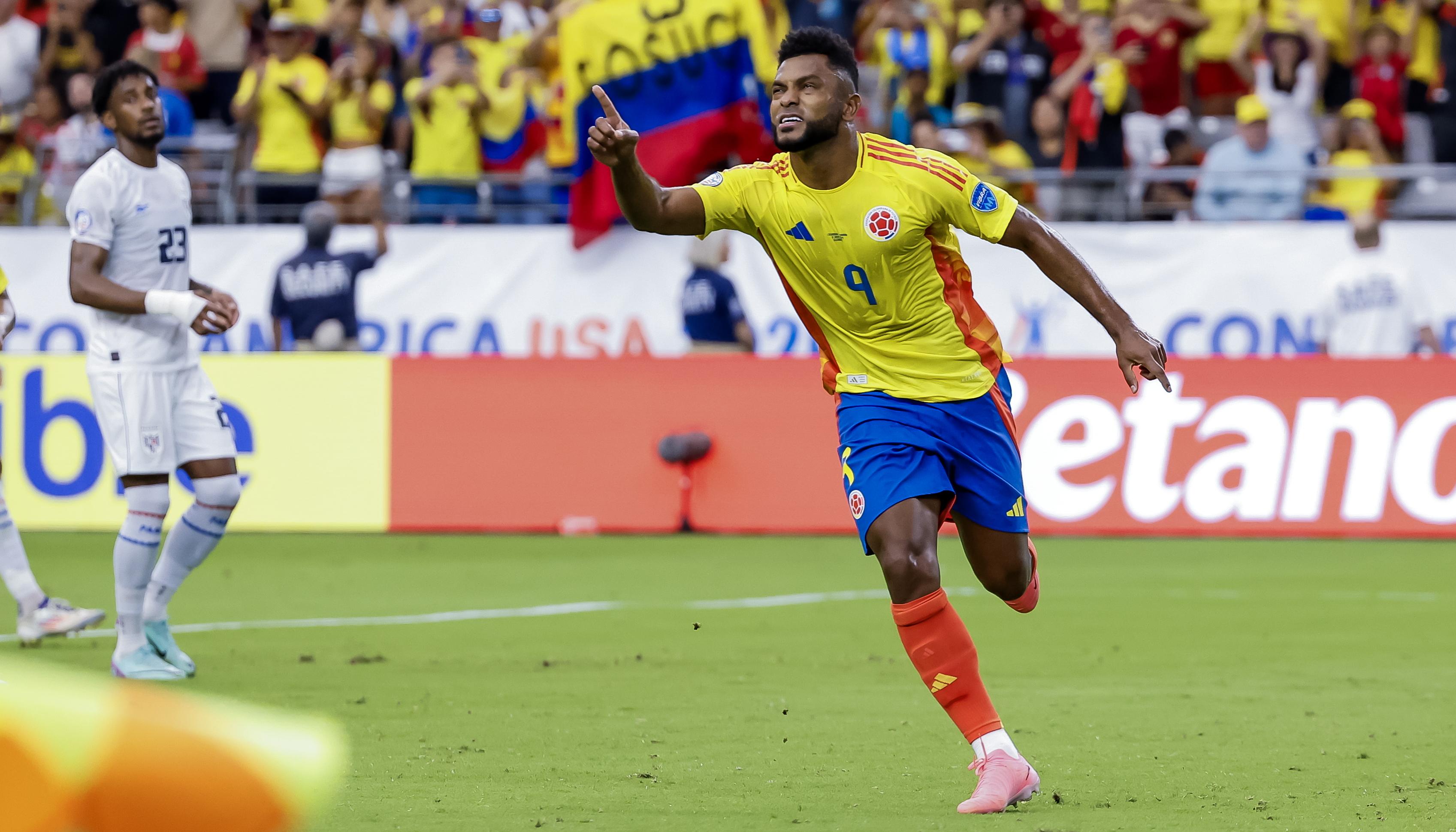 Miguel Borja marcó un gol en la Copa América. 