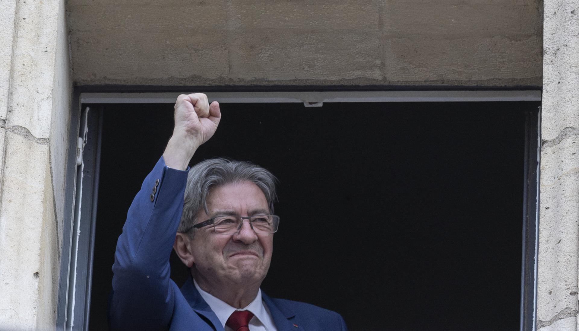 El líder de la izquierda radical francesa, Jean-Luc Mélenchon.