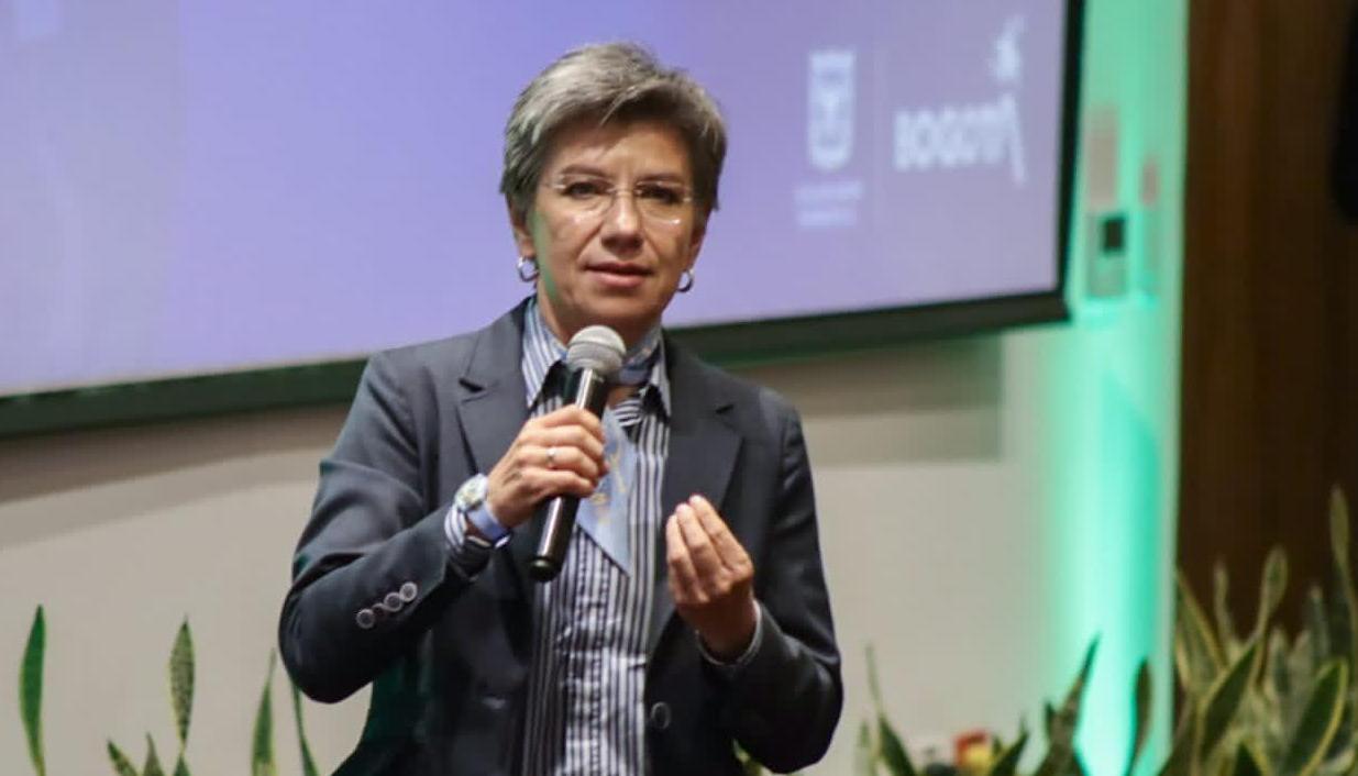 La exalcaldesa de Bogotá, Claudia López.