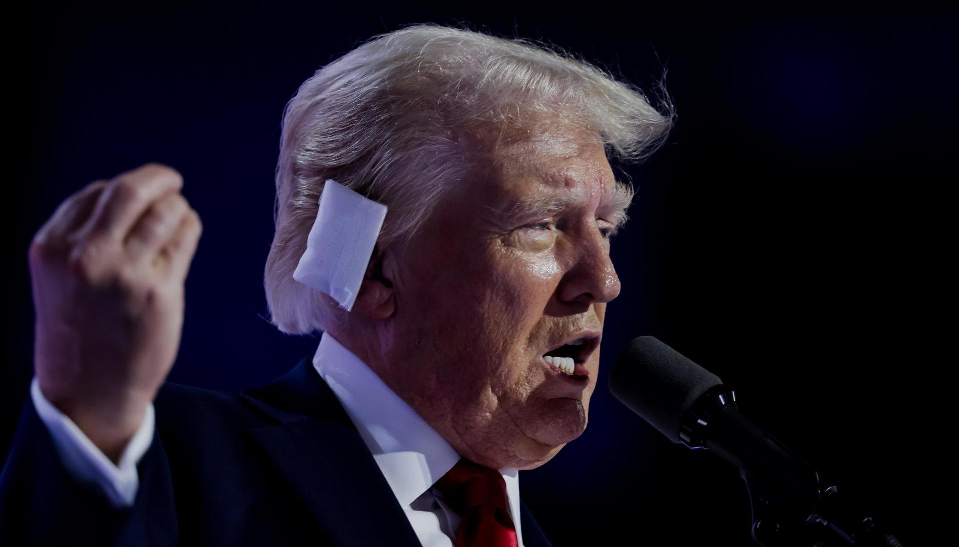 Donald Trump, candidato presidencial republicano.