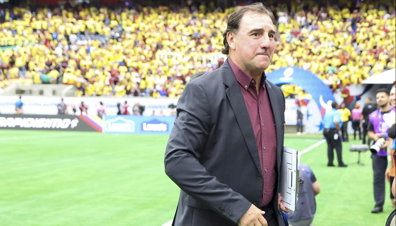 Néstor Lorenzo, técnico de la Selección Colombia. 