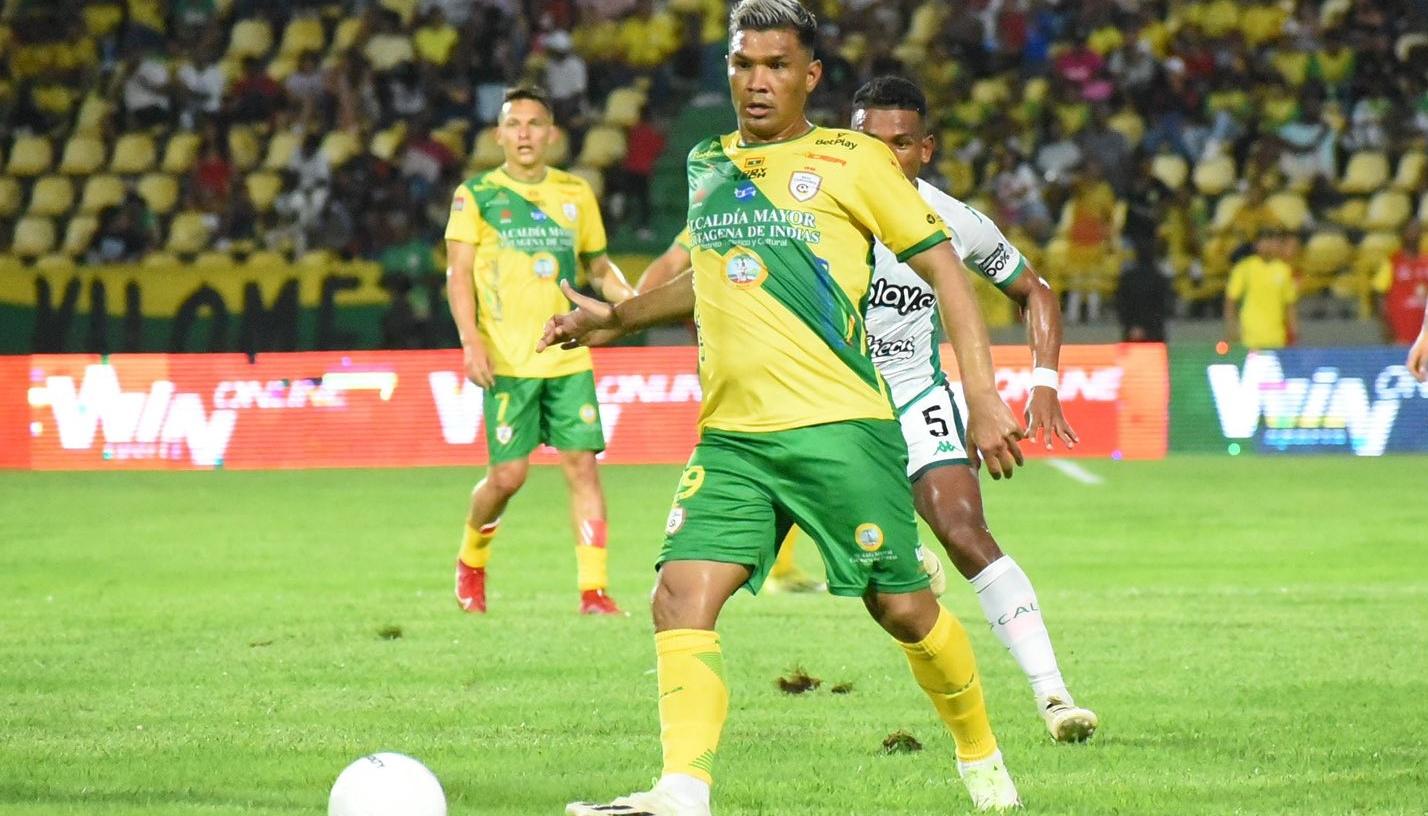 Teófilo Gutiérrez, atacante del Real Cartagena. 