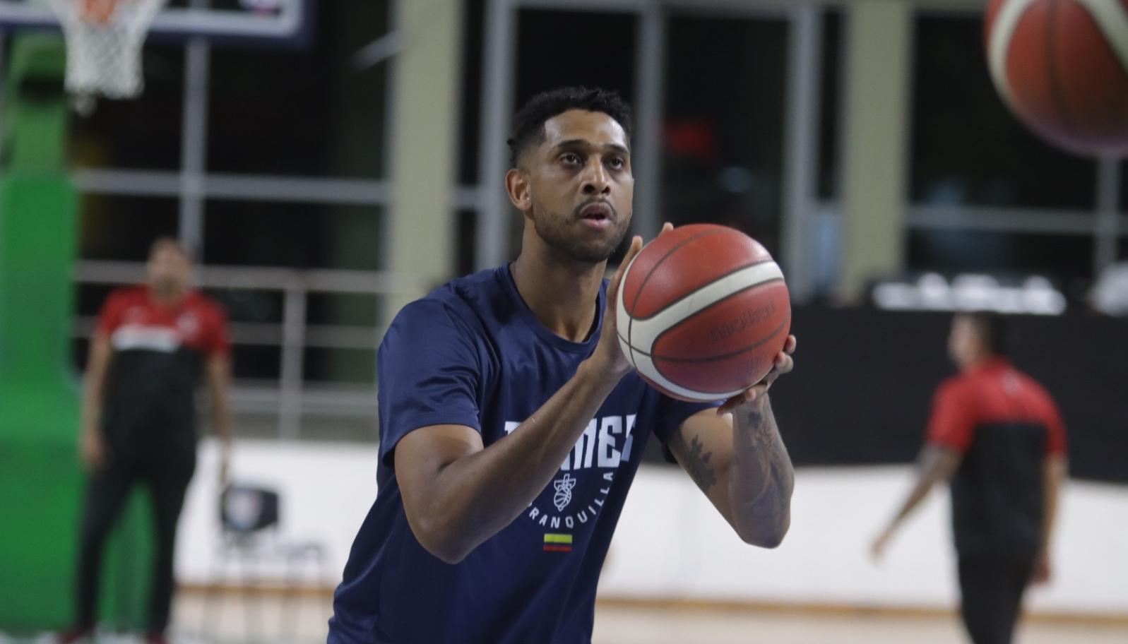 Tonny Trocha, jugador de Titanes de Barranquilla. 