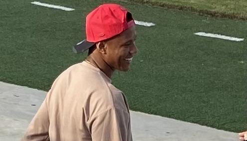 Yairo Moreno fue captado en el estadio Romelio Martínez. 
