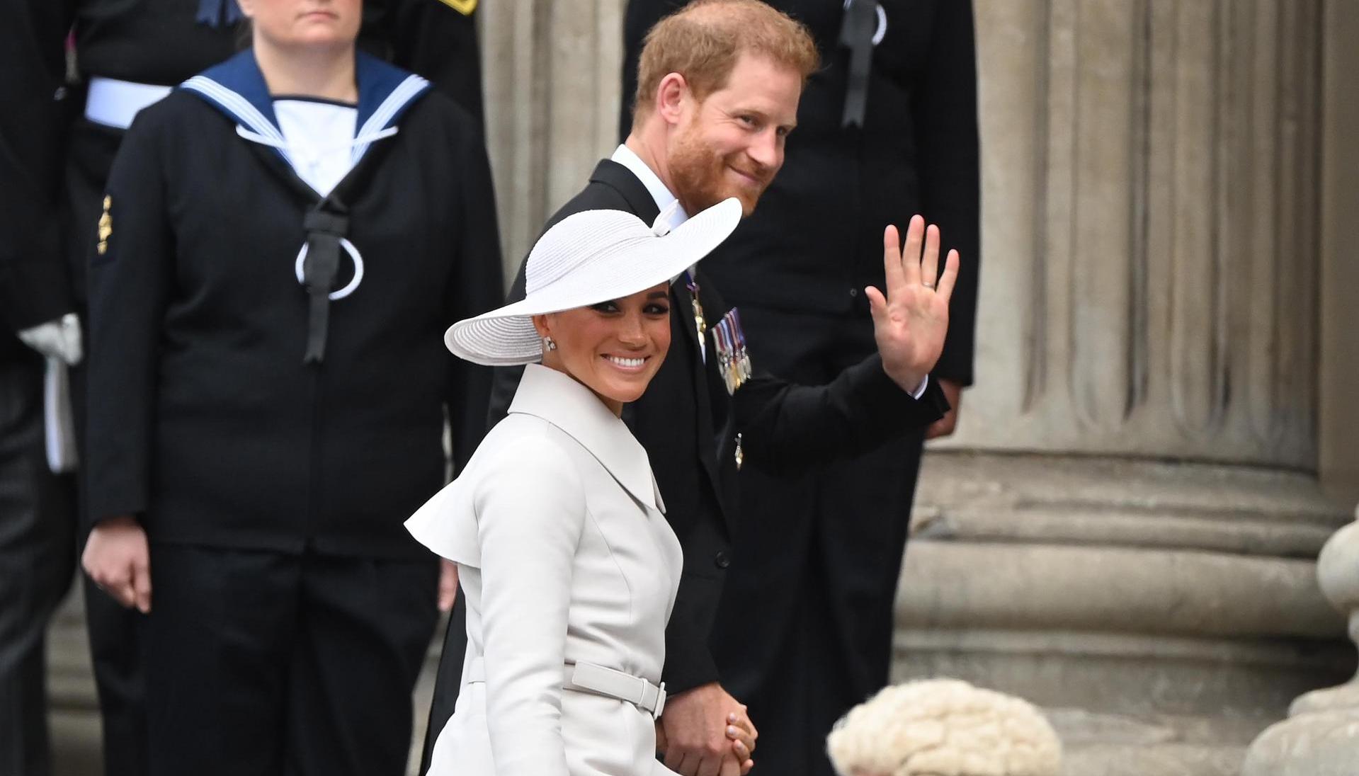 Príncipe Enrique y Meghan Markle. 