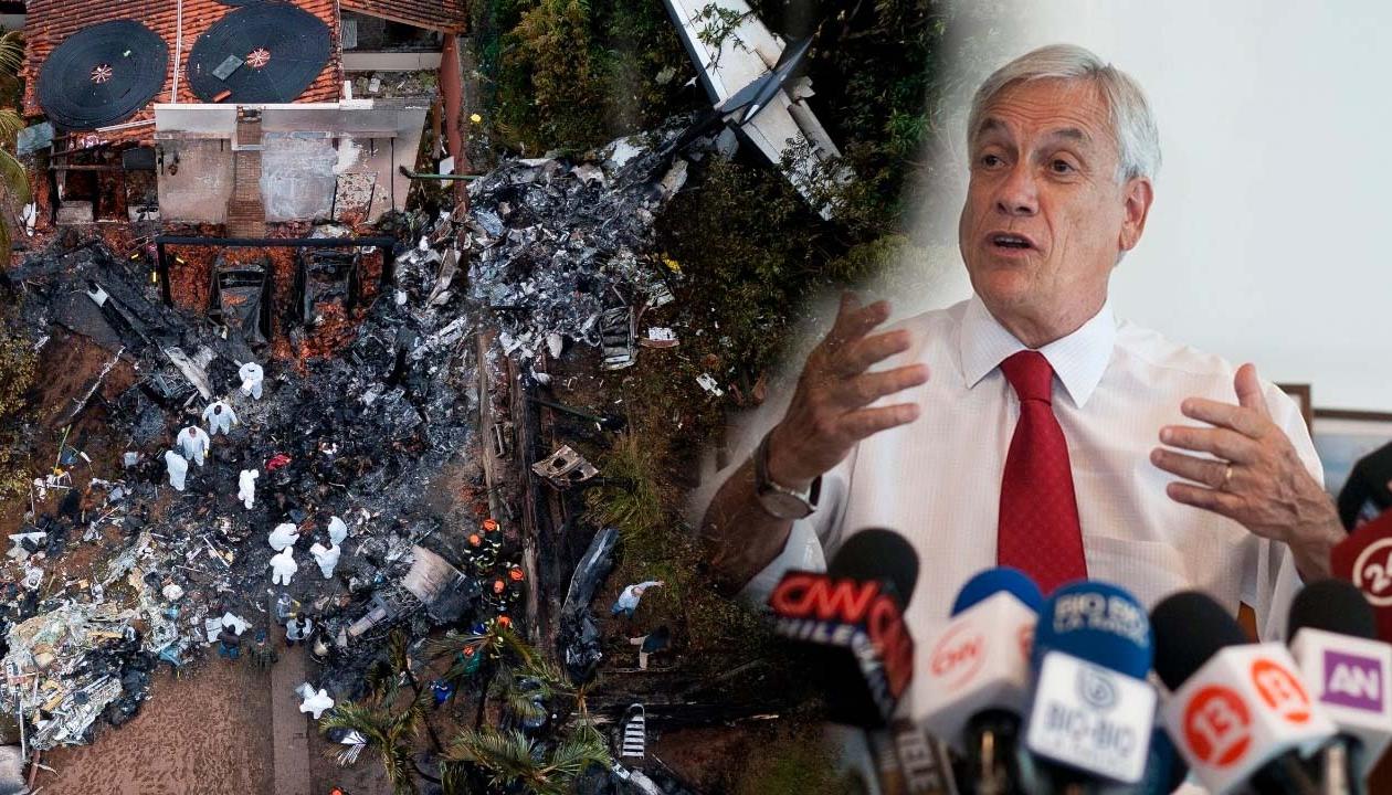 Accidente en Brasil / Sebastián Piñera, expresidente de Chile. 