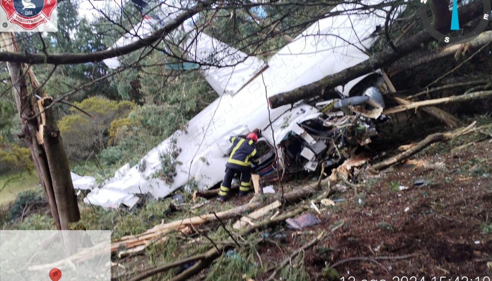 Accidente de avioneta.