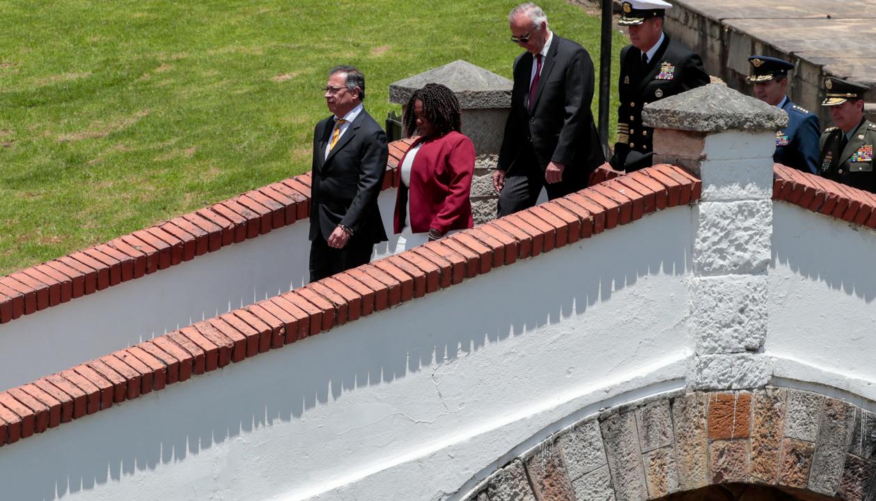 El Presidente Gustavo Petro y la Vicepresidenta Francia Márquez.