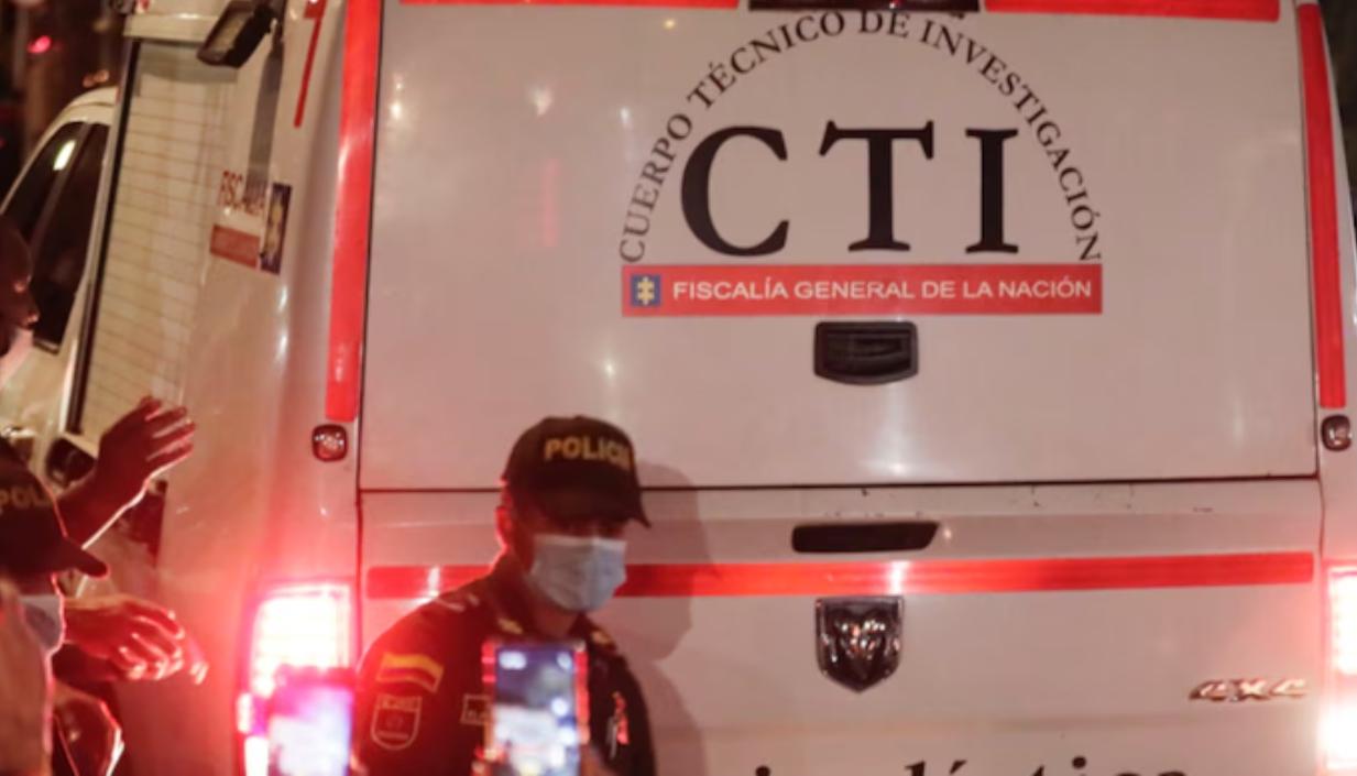 El CTI de la Fiscalía se encargó de la inspección de los cuerpos. 