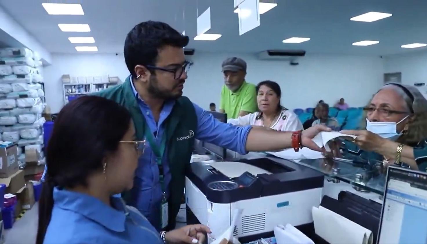 Inspección de la Superintendencia de Salud en sede de Bucaramanga.