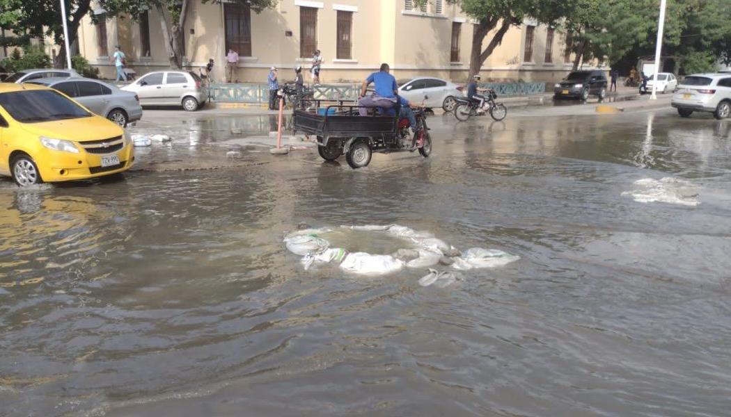 La finalidad es que agua de alcantarillado no se rebose en el sector.