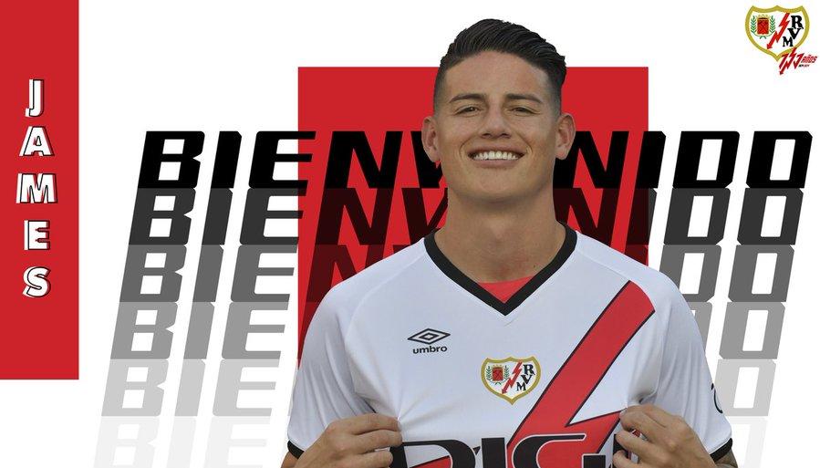 James Rodríguez, nuevo jugador del Rayo Vallecano.