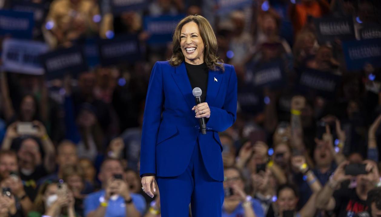 La vicepresidenta de Estados Unidos, Kamala Harris.