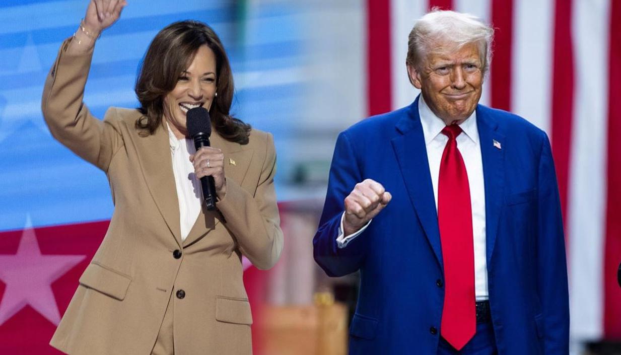 Kamala Harris y Donald Trump.