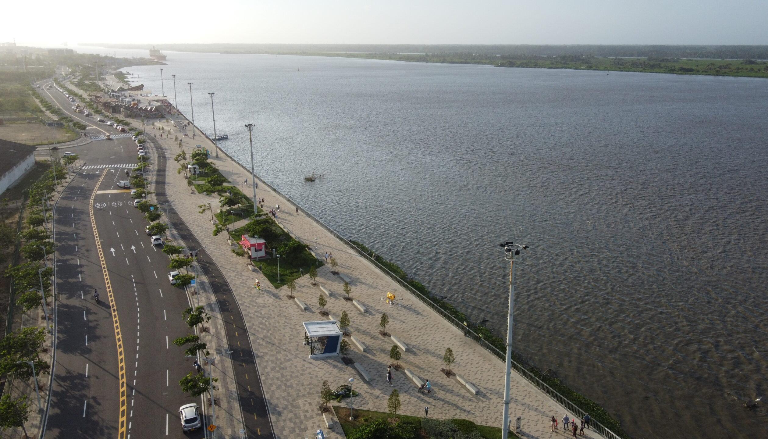 El Gran Malecón, uno de los lugares por donde pasarán las ciclistas.