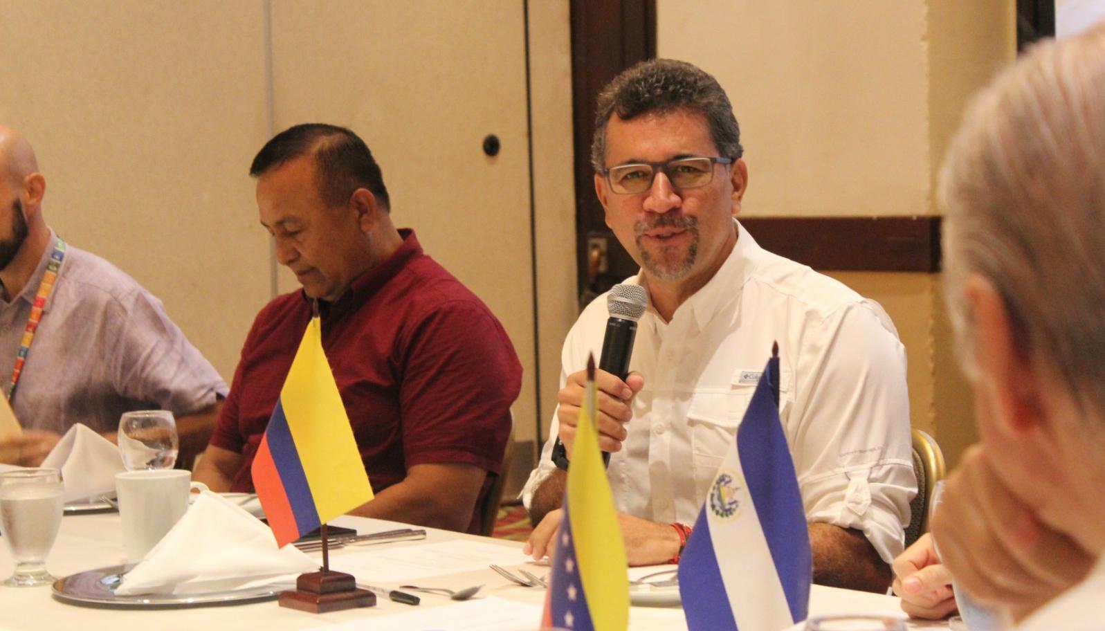 León Fredy Muñoz, embajador de Colombia en Nicaragua.