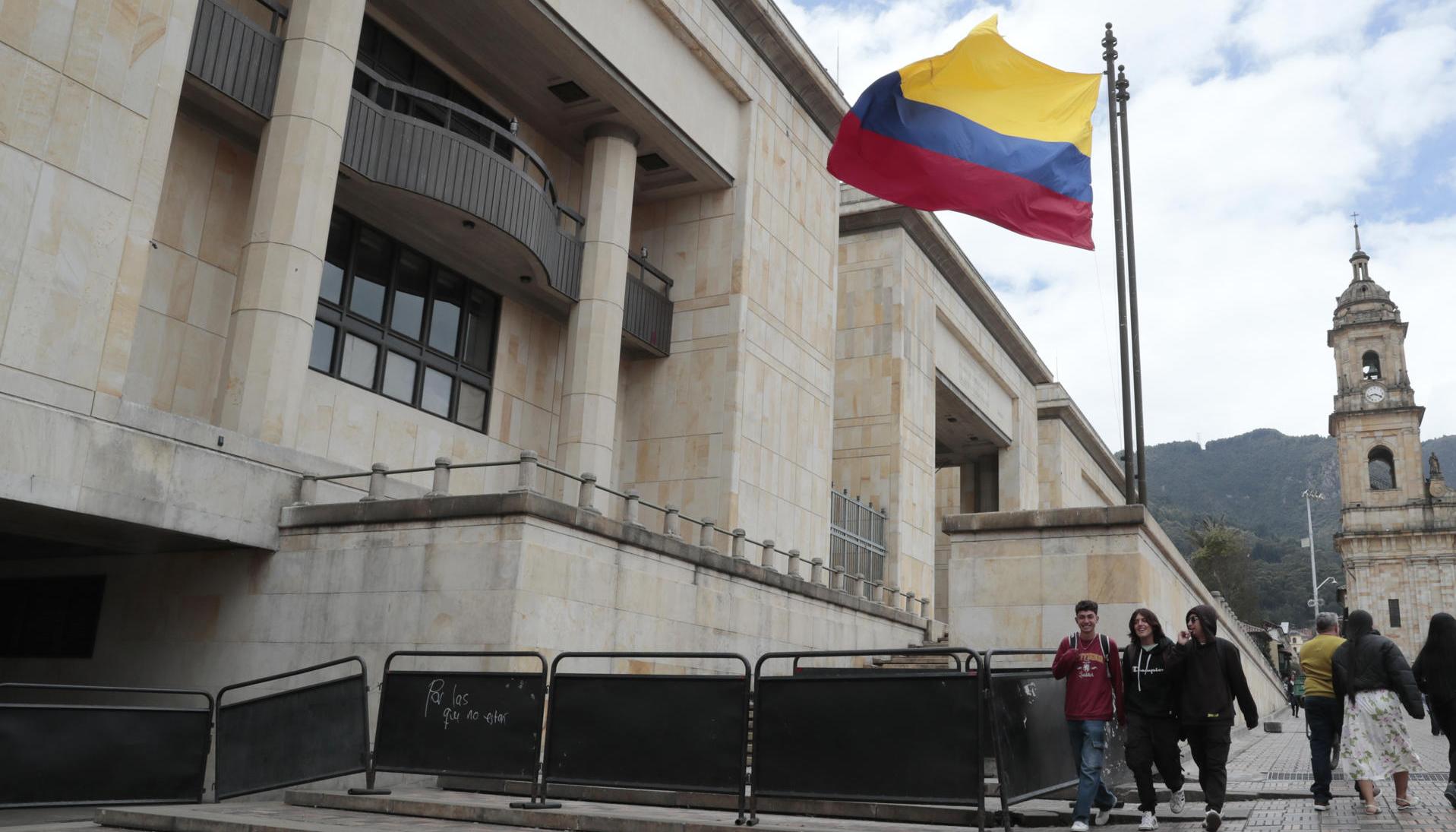 Seguridad en el Palacio de Justicia fue aumentada.