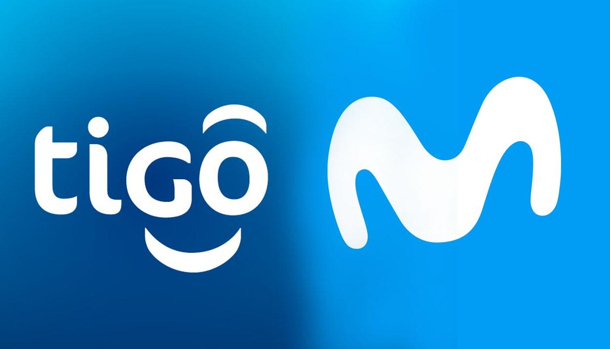 Tigo y Movistar.