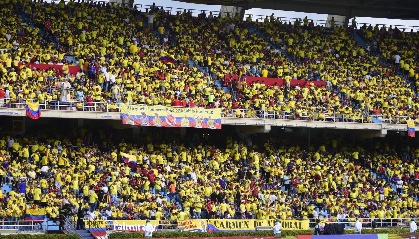 El aforo al estadio Metropolitano tendrá una reducción del 25% para el partido Colombia-Argentina.