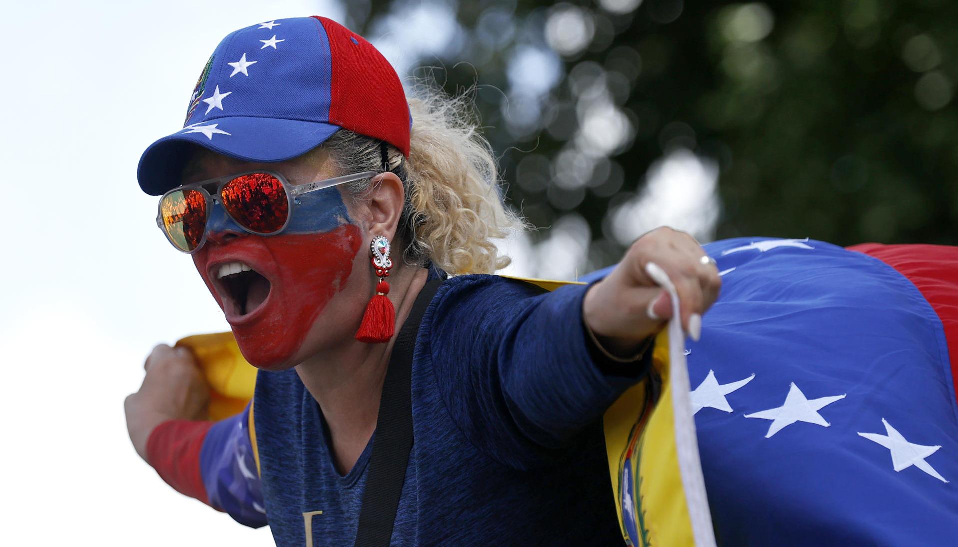 Protestas en Venezuela.