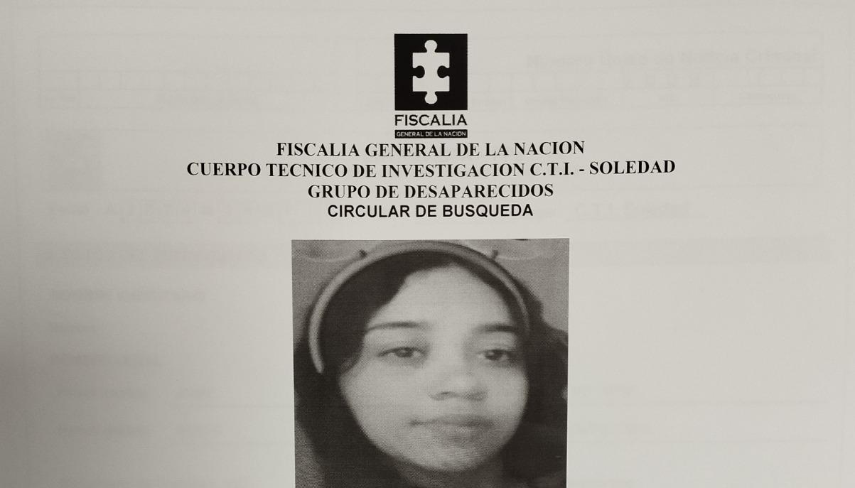 Denuncian desaparición de adolescente en Soledad 