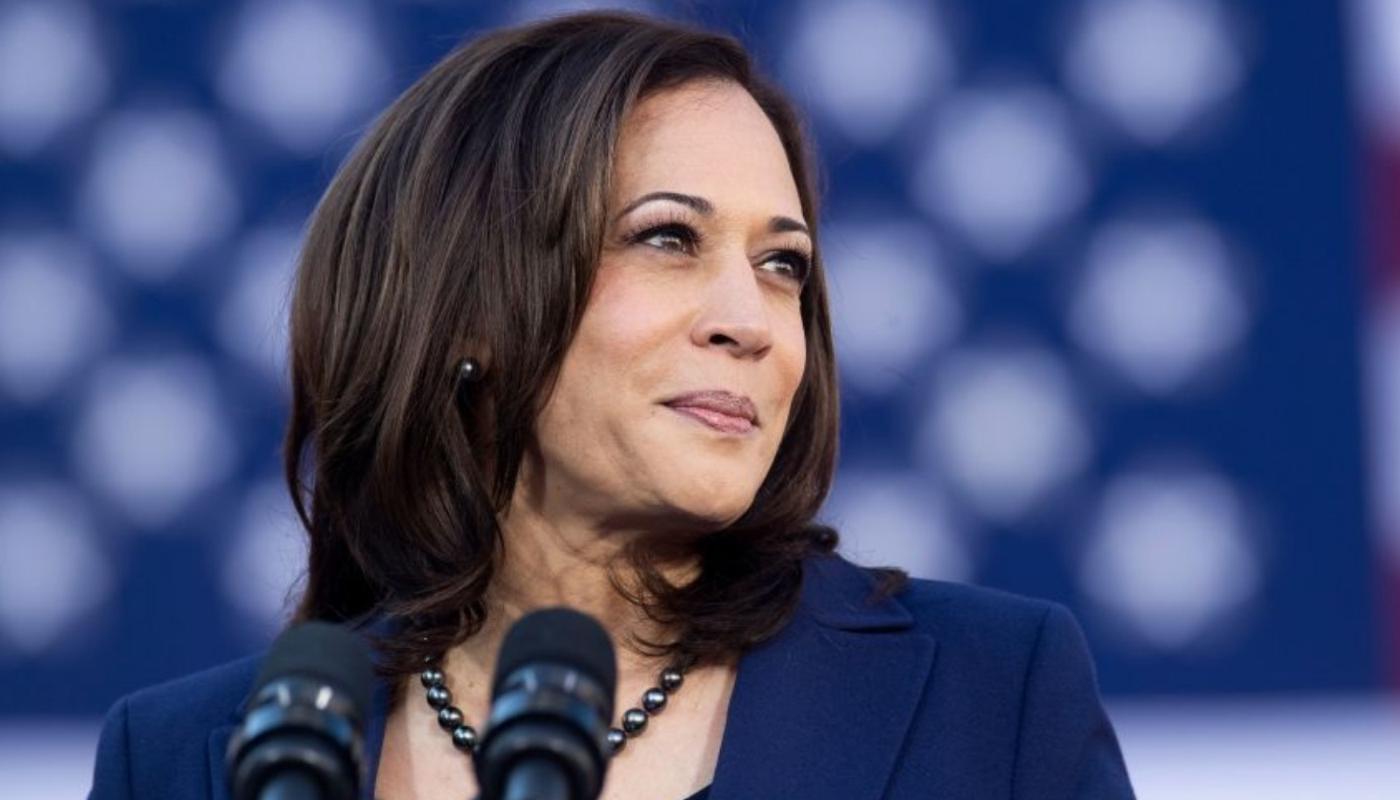 Candidata demócrata Kamala Harris. 