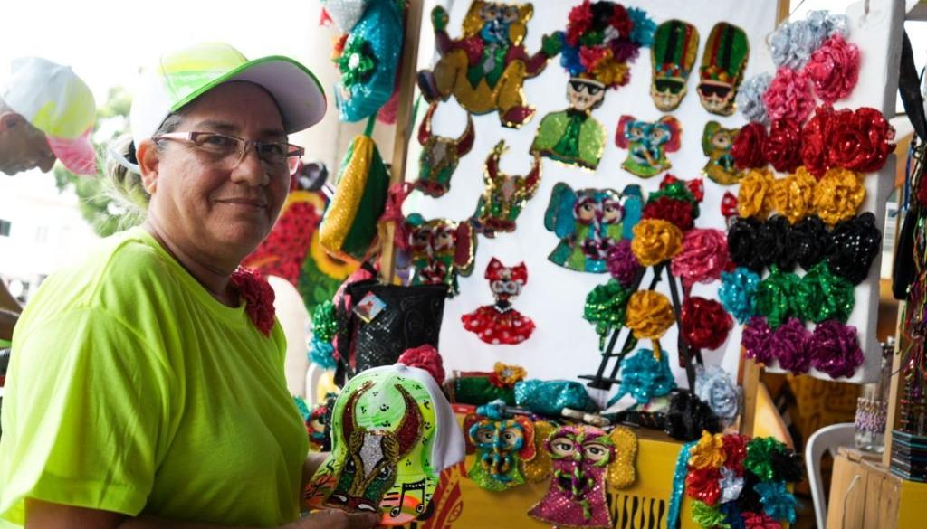 Distintos emprendimientos se dieron cita en el Museo del Carnaval.