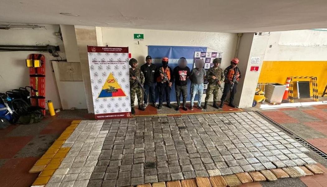 367 kilos de cocaína y 14 de marihuana.