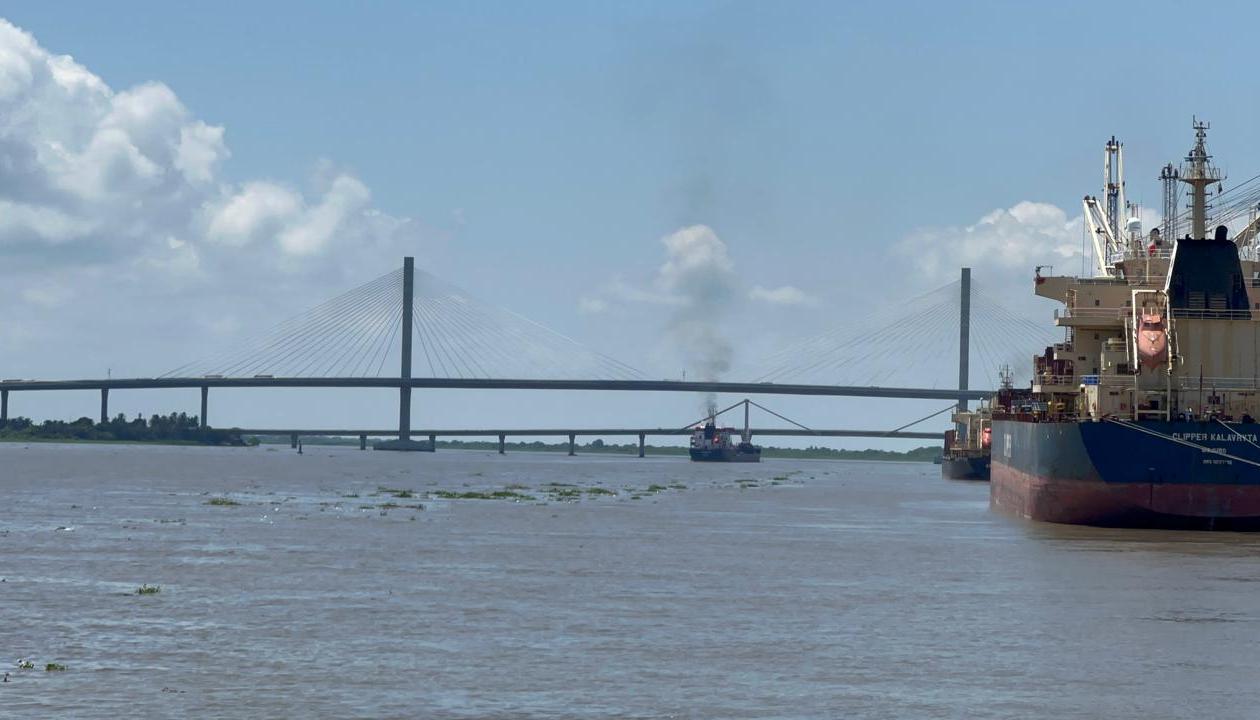 Imagen de los dos puentes Pumarejo.