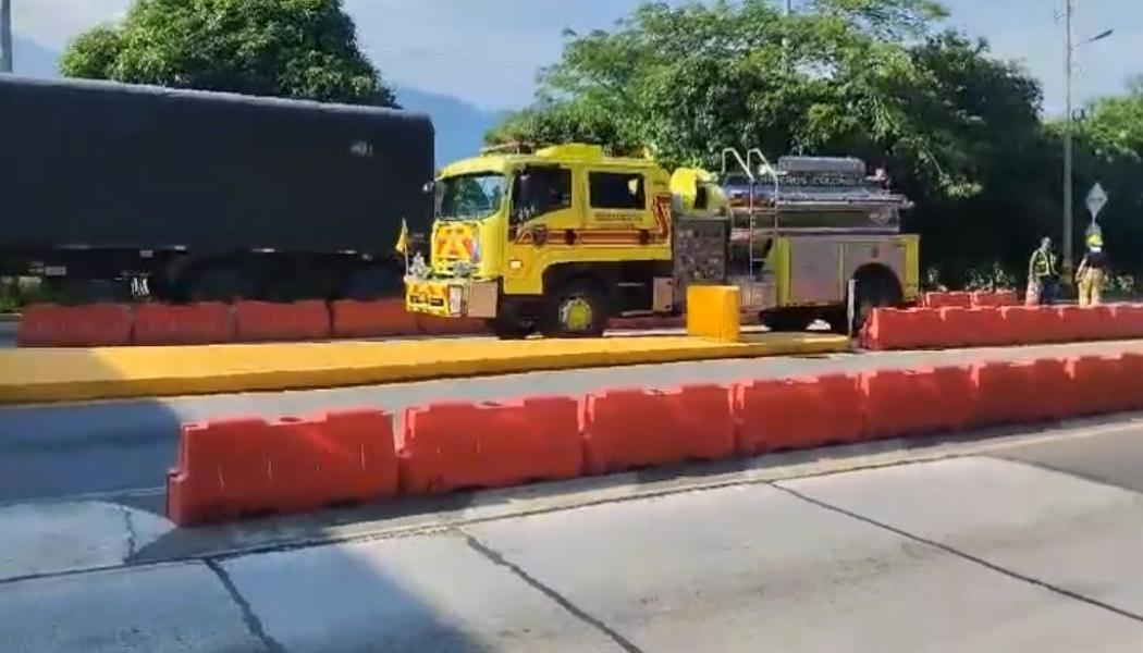 Bomberos de Santa Marta.