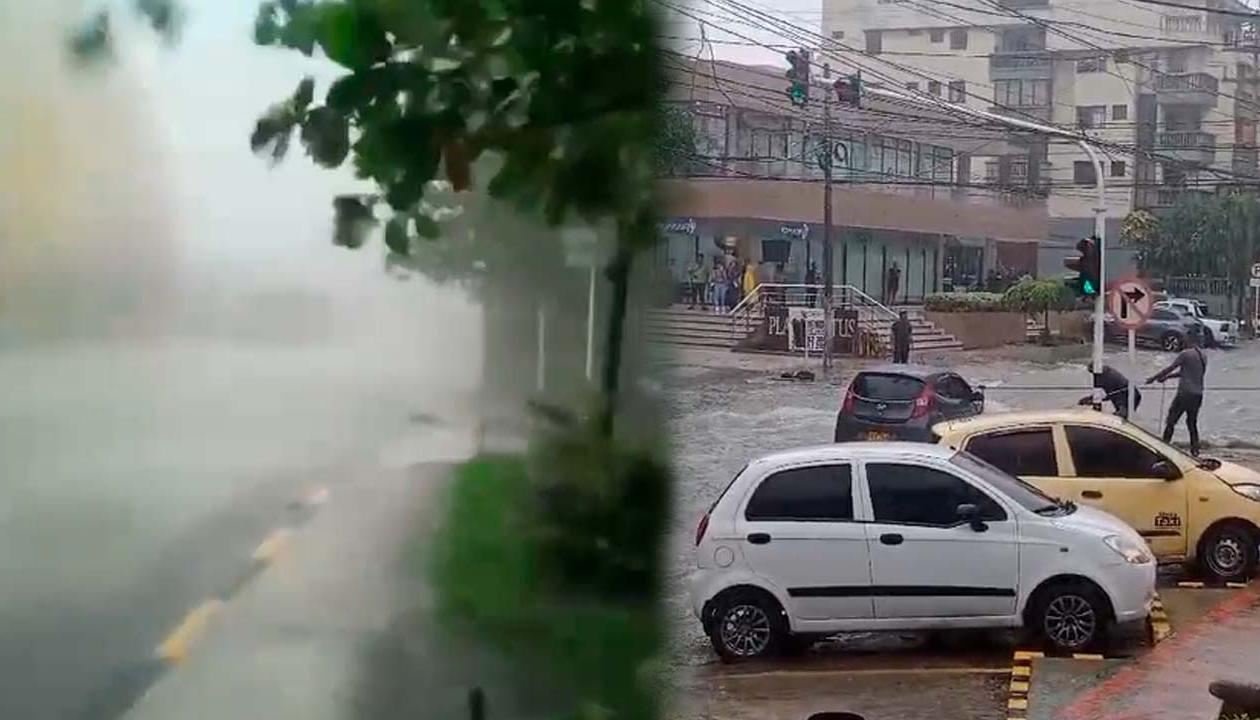 Emergencias en varios puntos de Barranquilla. 