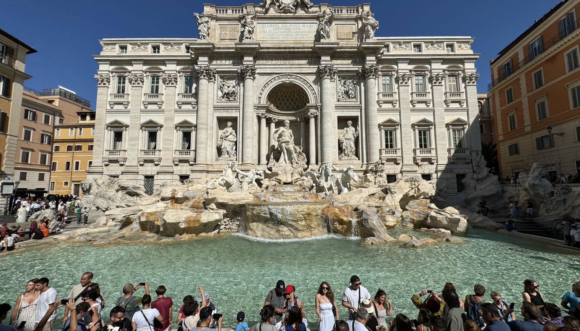 Fontana de Trevi.