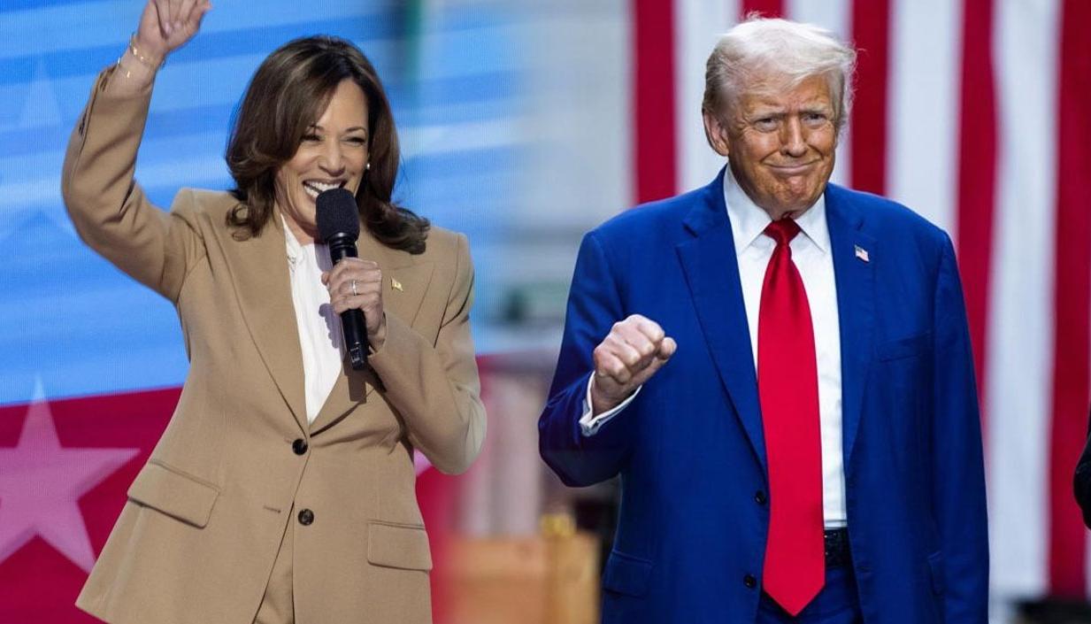 Kamala Harris y Donald Trump.