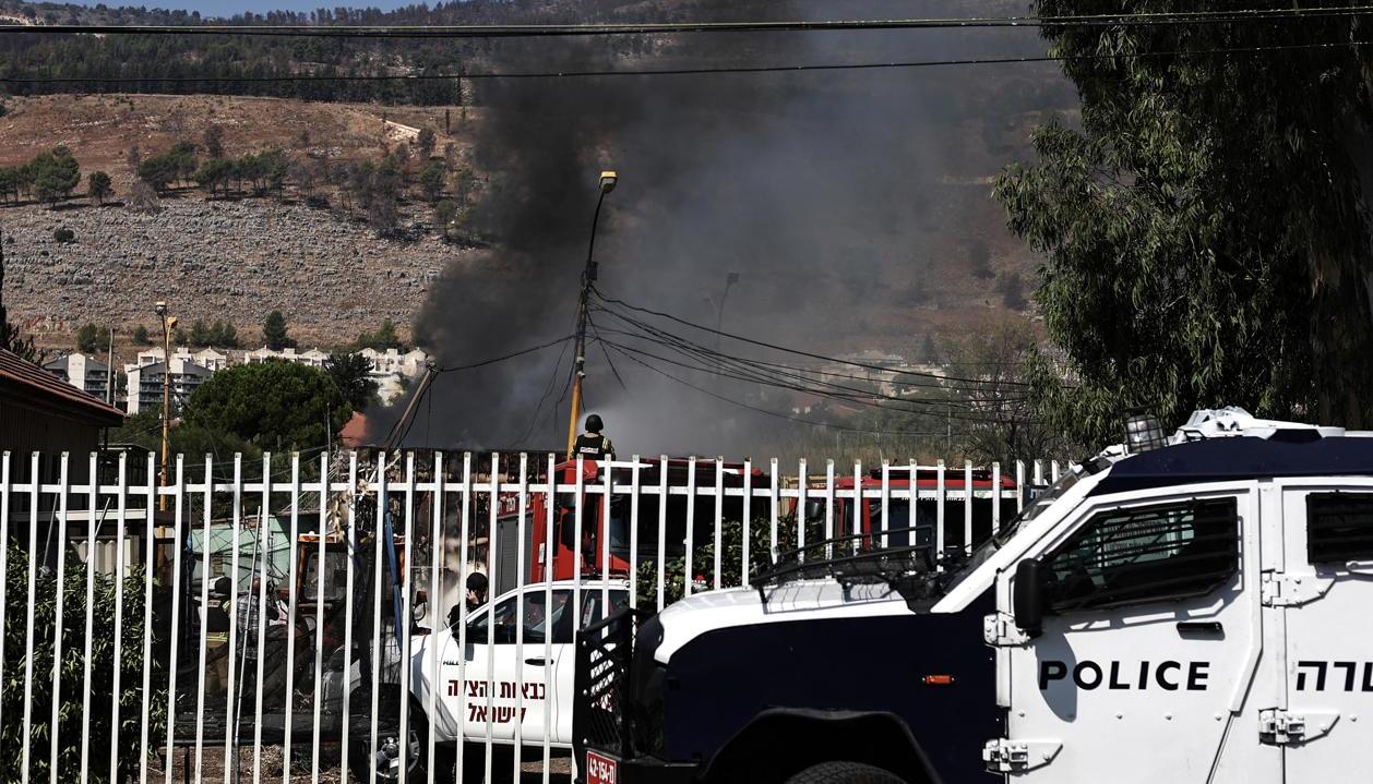 Imagen de los ataques en el Líbano.