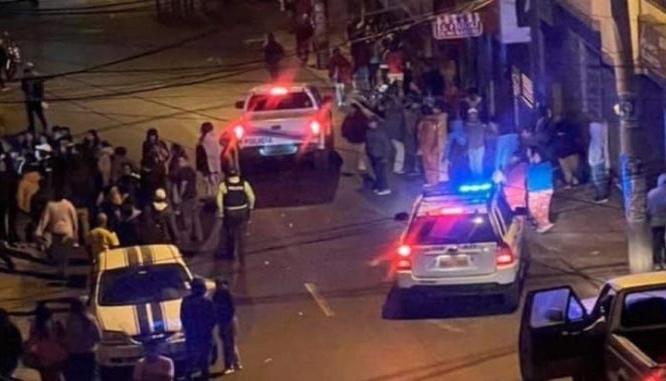 Lugar donde se presentó la masacre en el norte de Quito. 