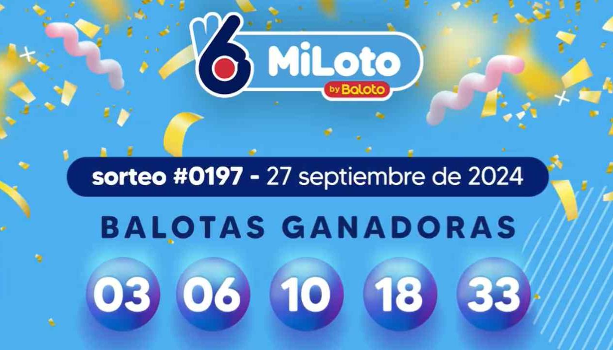 Resultado de MiLoto.