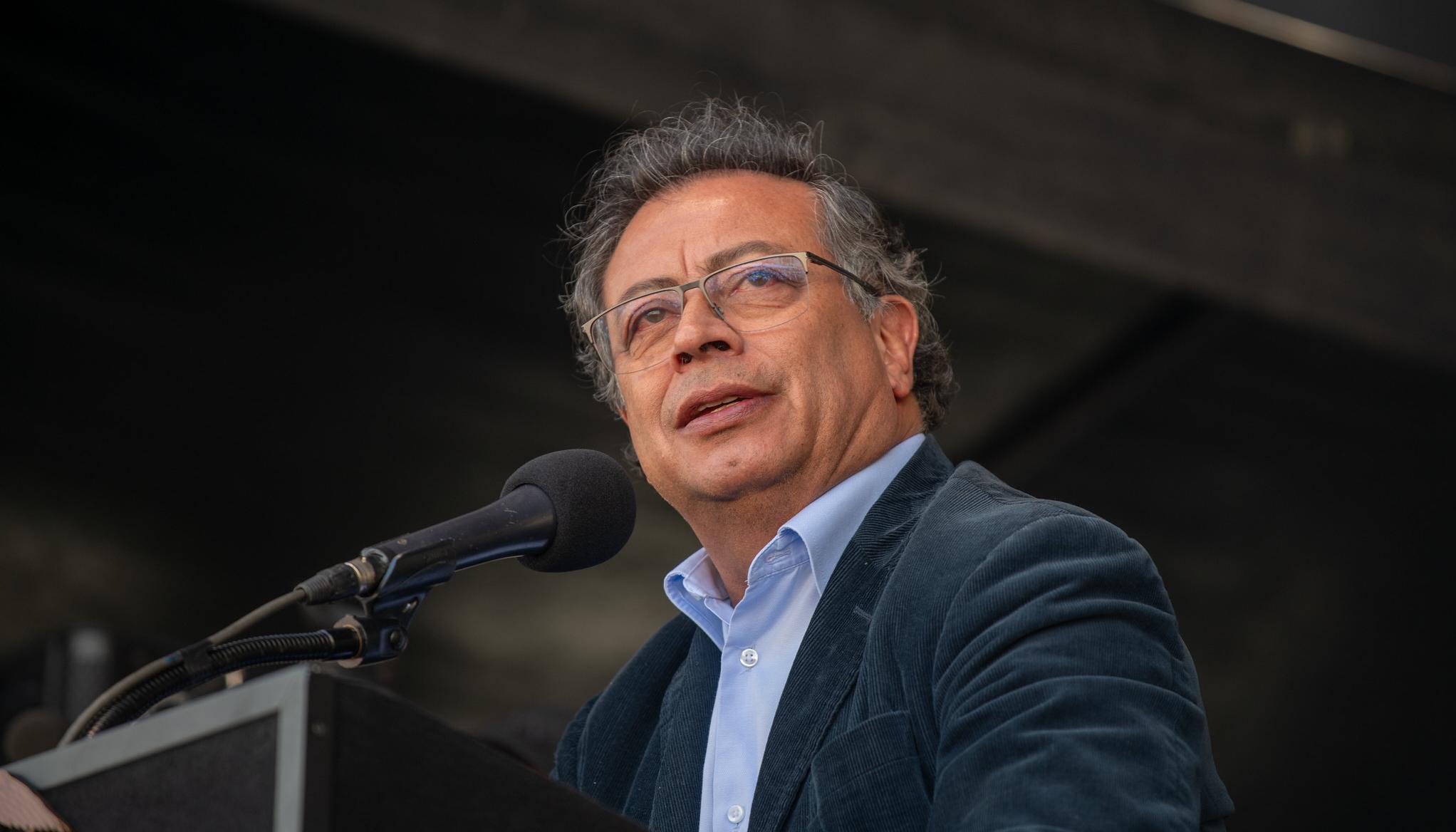 El Presidente Gustavo Petro.