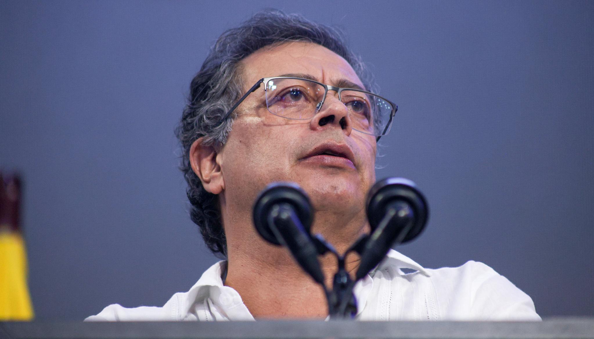 El Presidente Gustavo Petro.